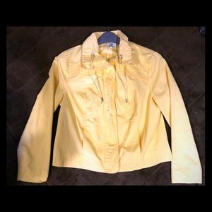 Yellow Zip Up Jacket